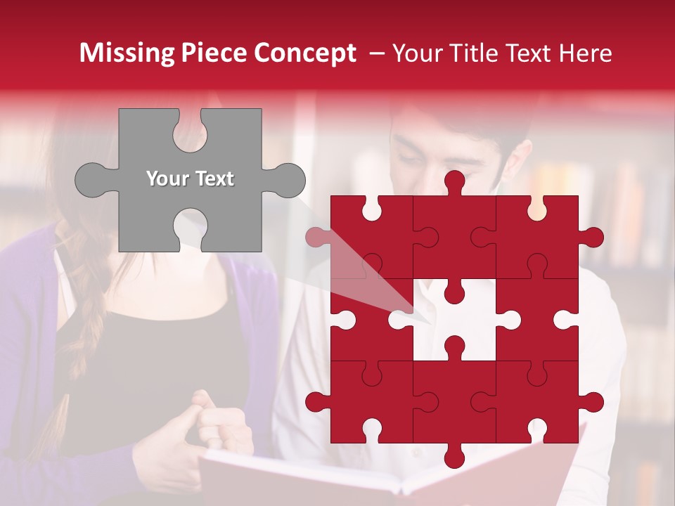 Knowledge Read Learning PowerPoint Template