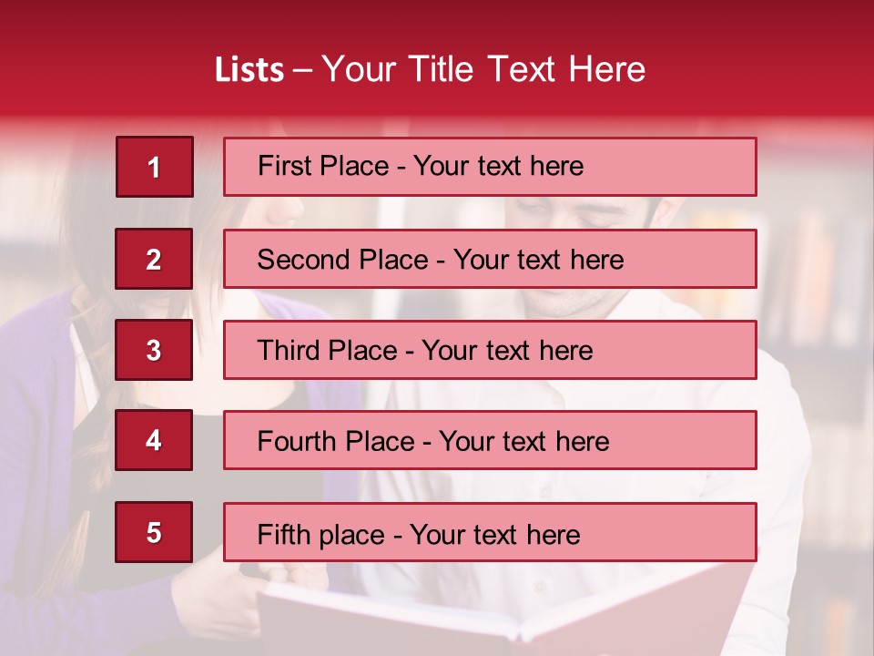 Knowledge Read Learning PowerPoint Template
