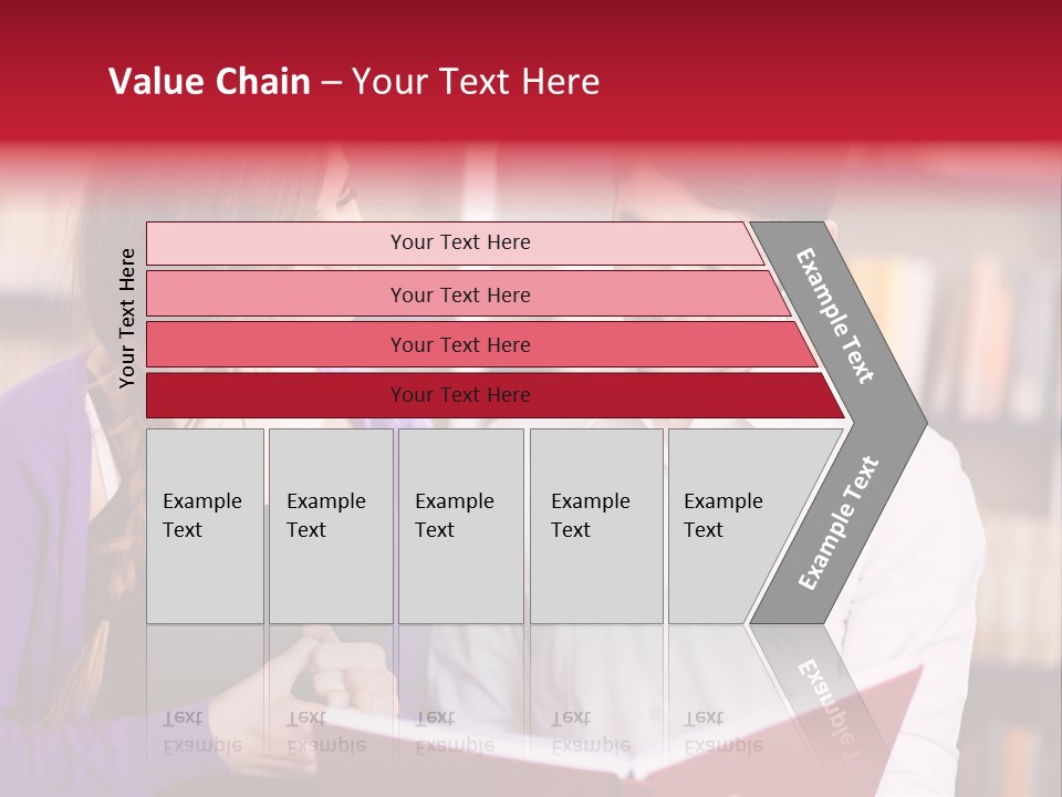 Knowledge Read Learning PowerPoint Template