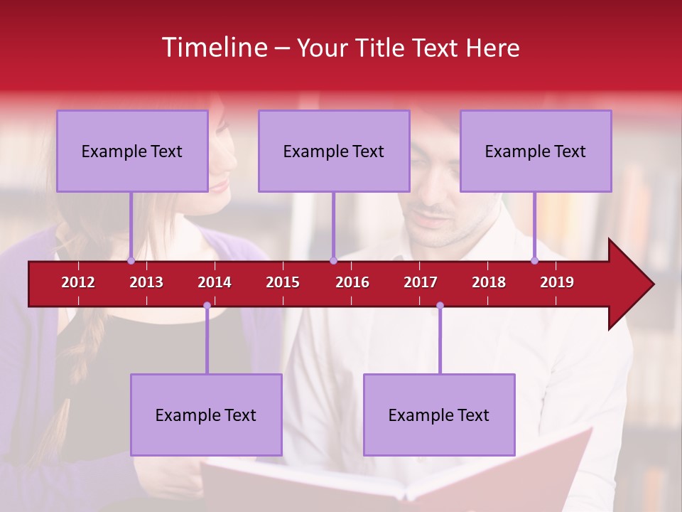 Knowledge Read Learning PowerPoint Template