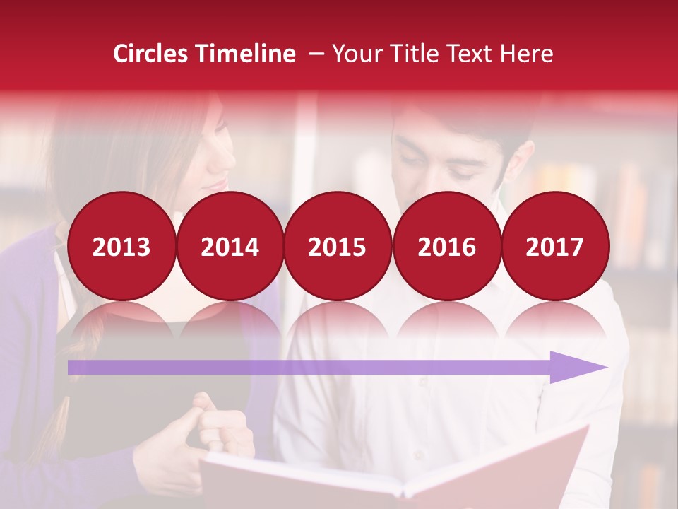 Knowledge Read Learning PowerPoint Template