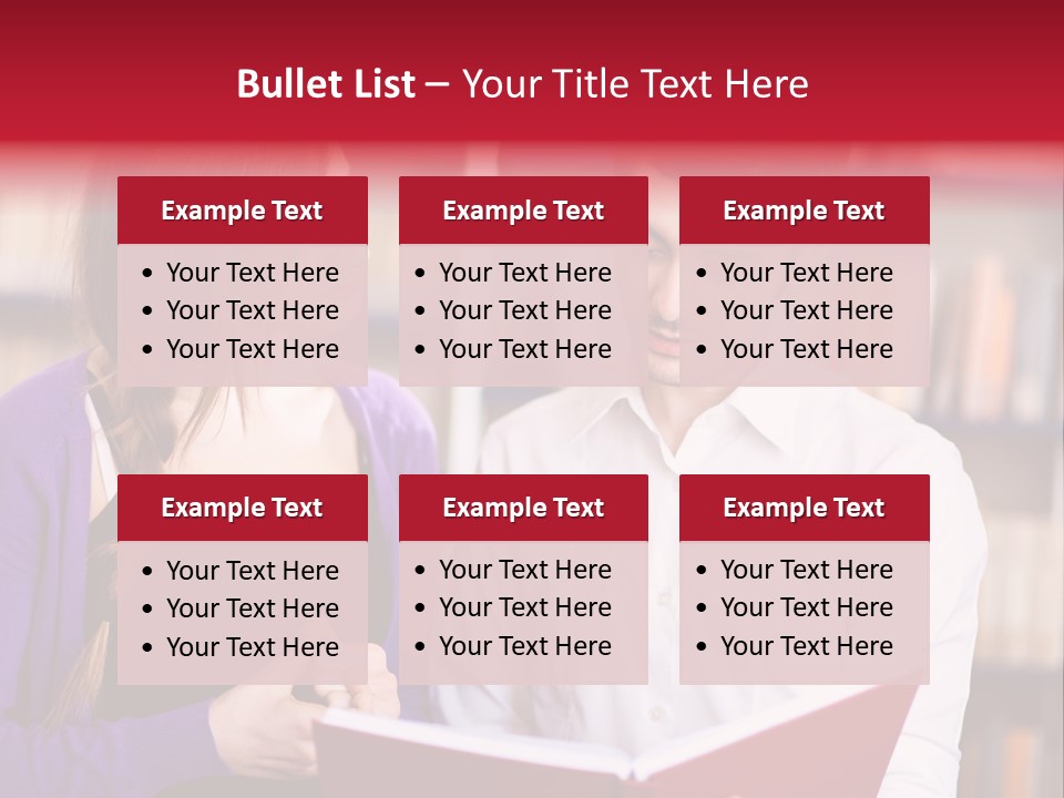 Knowledge Read Learning PowerPoint Template