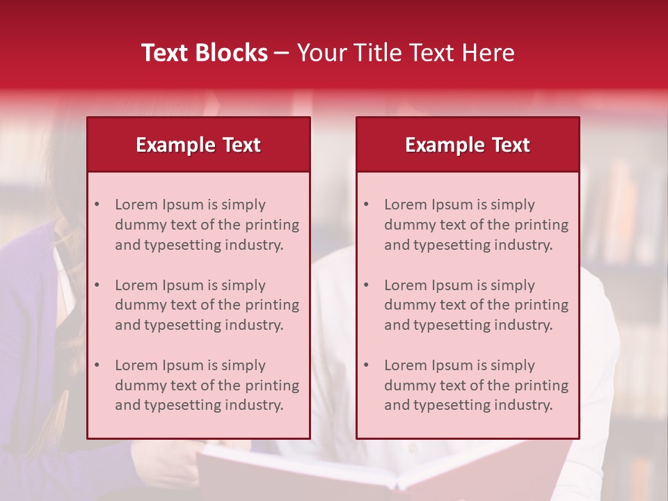 Knowledge Read Learning PowerPoint Template