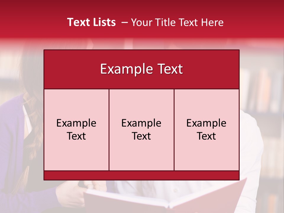 Knowledge Read Learning PowerPoint Template