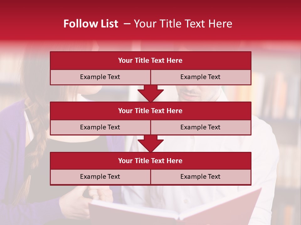 Knowledge Read Learning PowerPoint Template