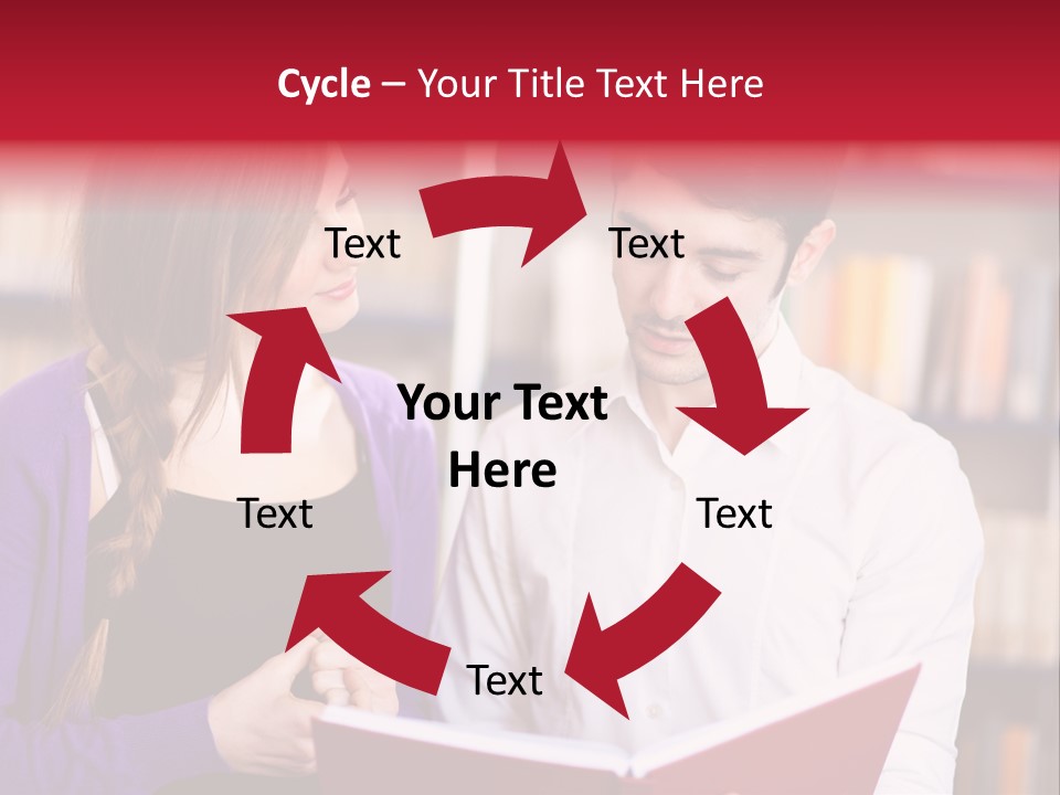 Knowledge Read Learning PowerPoint Template