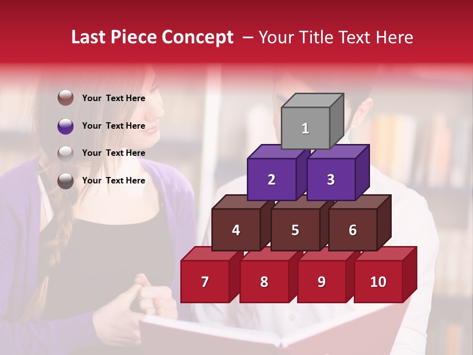 Knowledge Read Learning PowerPoint Template
