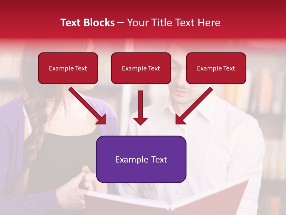 Knowledge Read Learning PowerPoint Template