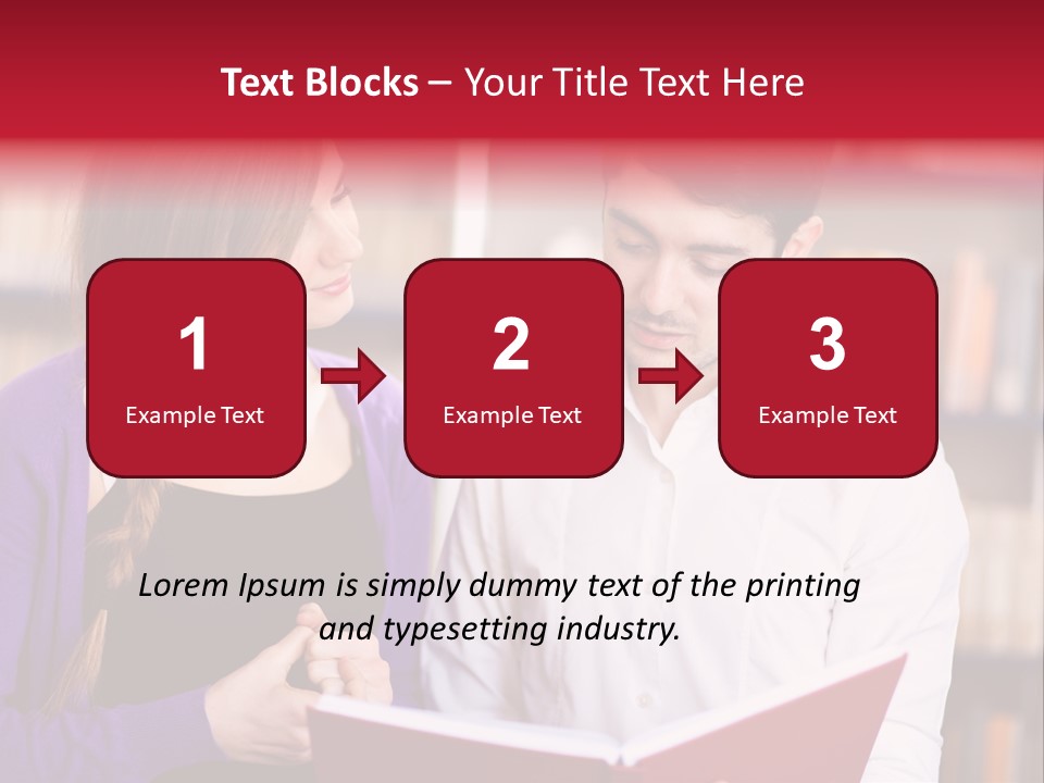 Knowledge Read Learning PowerPoint Template