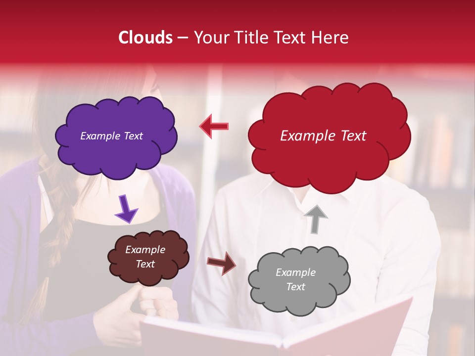 Knowledge Read Learning PowerPoint Template
