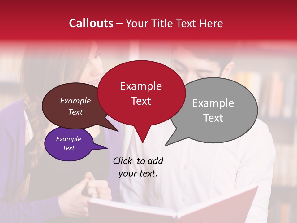 Knowledge Read Learning PowerPoint Template