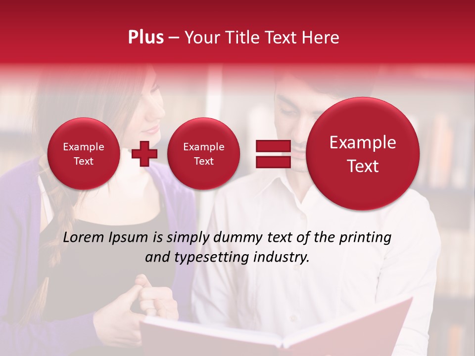 Knowledge Read Learning PowerPoint Template