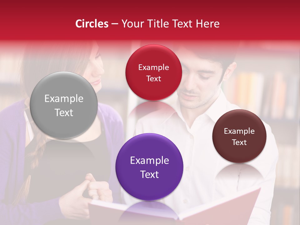 Knowledge Read Learning PowerPoint Template