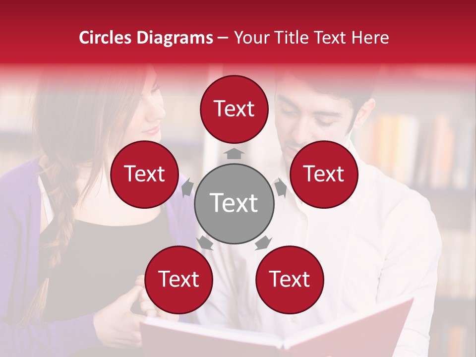 Knowledge Read Learning PowerPoint Template