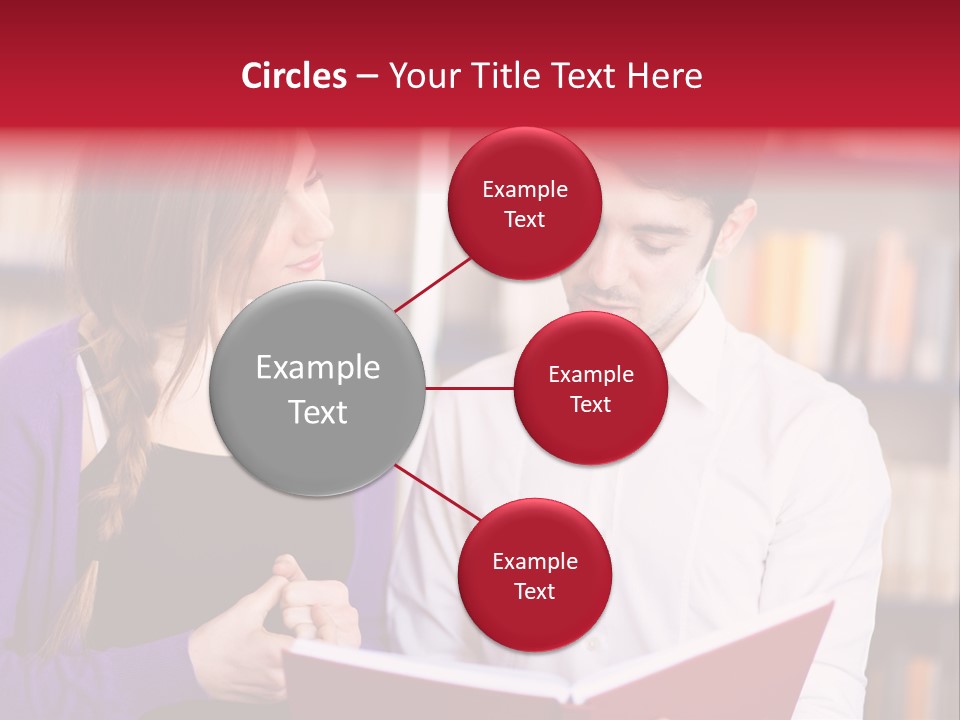 Knowledge Read Learning PowerPoint Template