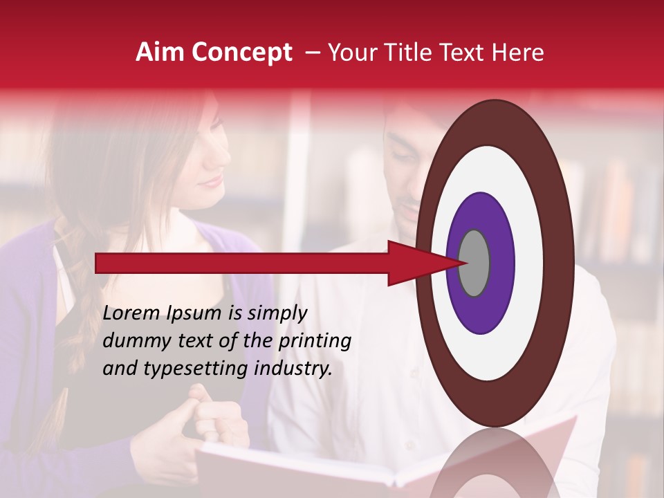 Knowledge Read Learning PowerPoint Template