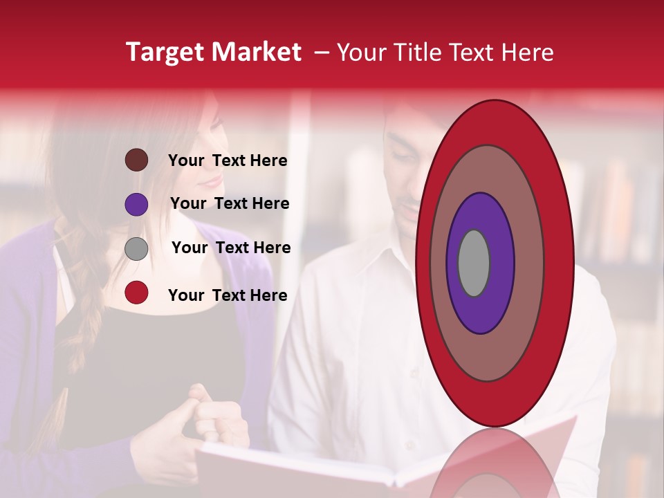 Knowledge Read Learning PowerPoint Template