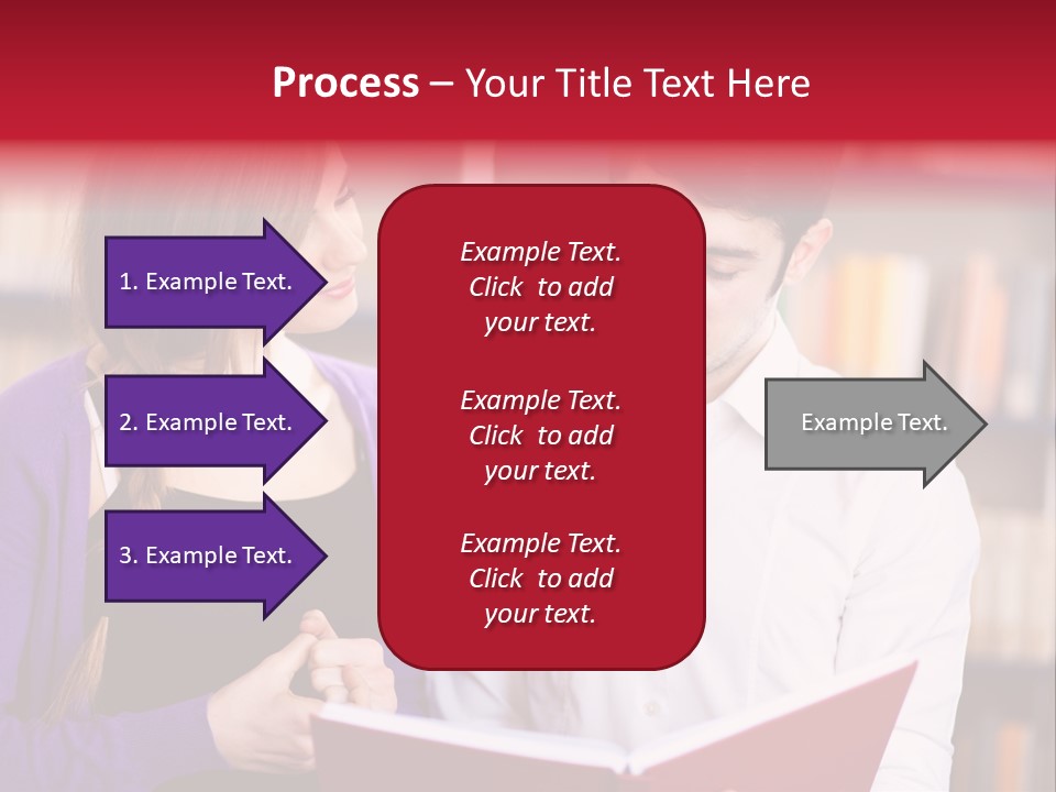 Knowledge Read Learning PowerPoint Template