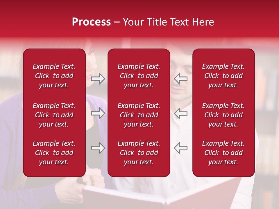 Knowledge Read Learning PowerPoint Template