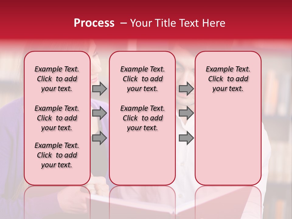 Knowledge Read Learning PowerPoint Template