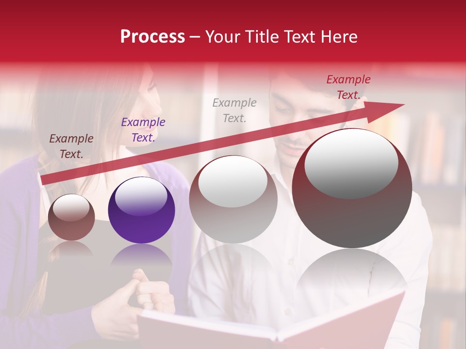 Knowledge Read Learning PowerPoint Template