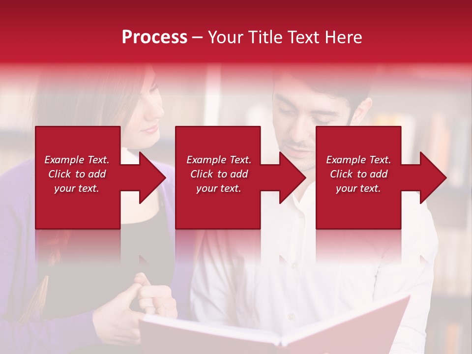 Knowledge Read Learning PowerPoint Template