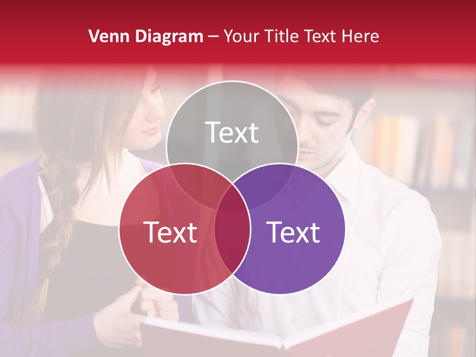 Knowledge Read Learning PowerPoint Template