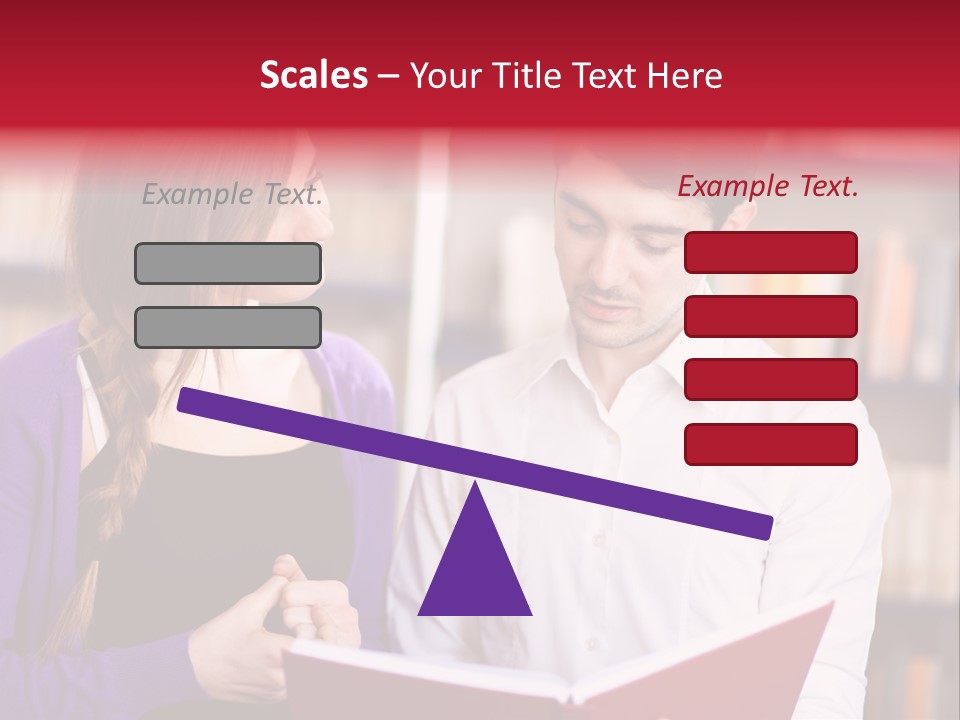 Knowledge Read Learning PowerPoint Template