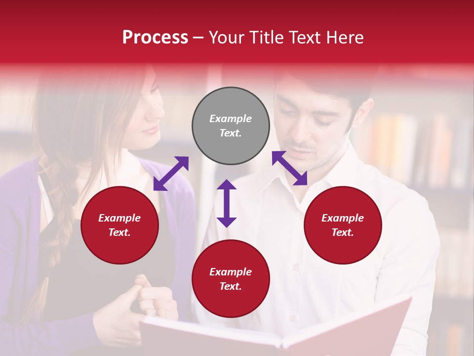 Knowledge Read Learning PowerPoint Template