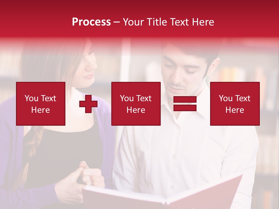 Knowledge Read Learning PowerPoint Template