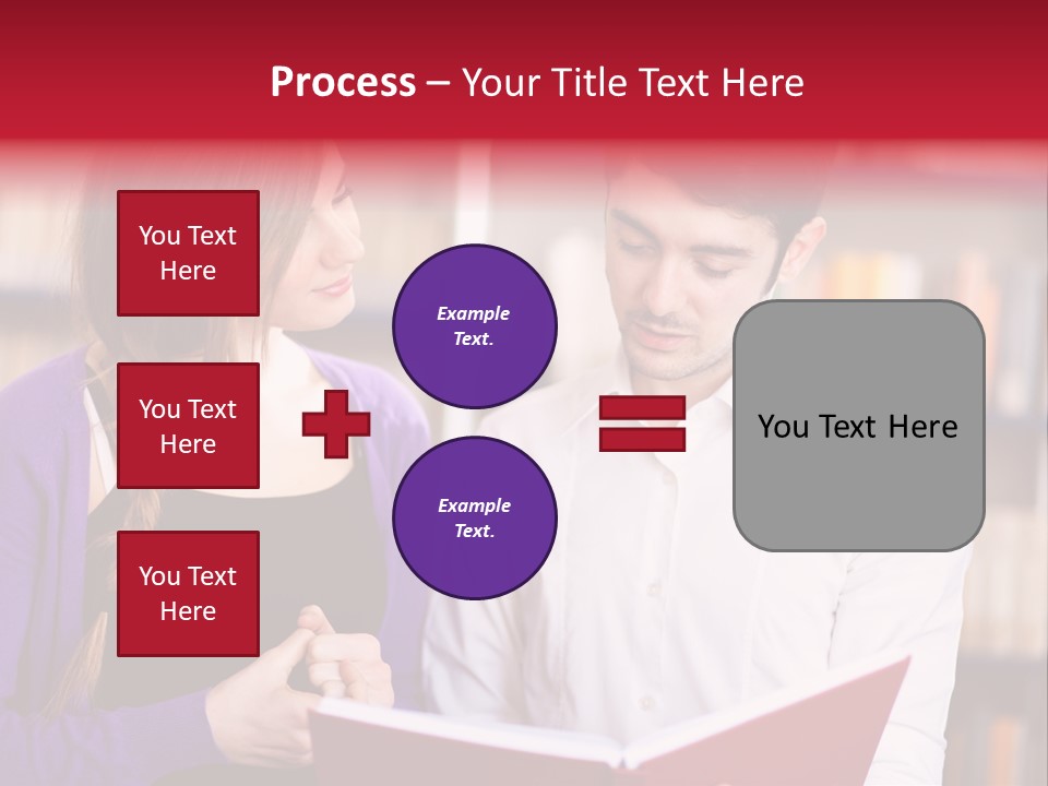 Knowledge Read Learning PowerPoint Template