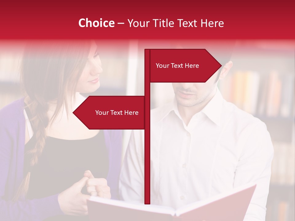 Knowledge Read Learning PowerPoint Template