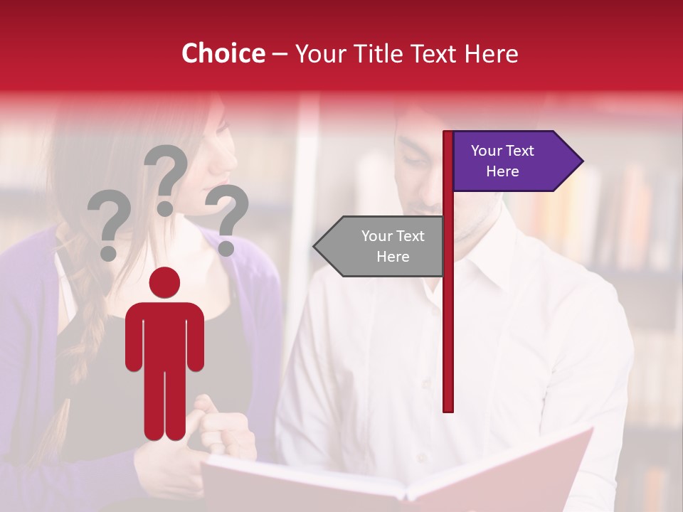 Knowledge Read Learning PowerPoint Template