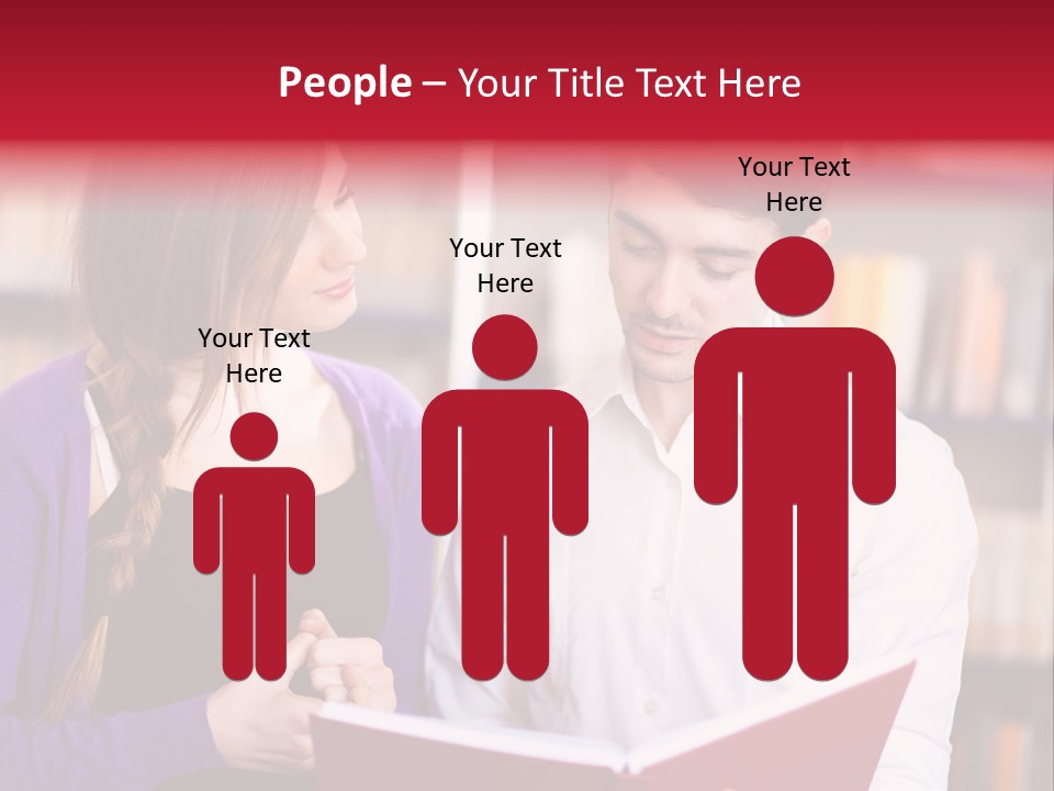 Knowledge Read Learning PowerPoint Template