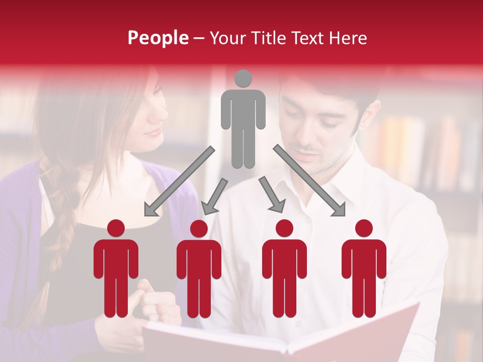 Knowledge Read Learning PowerPoint Template