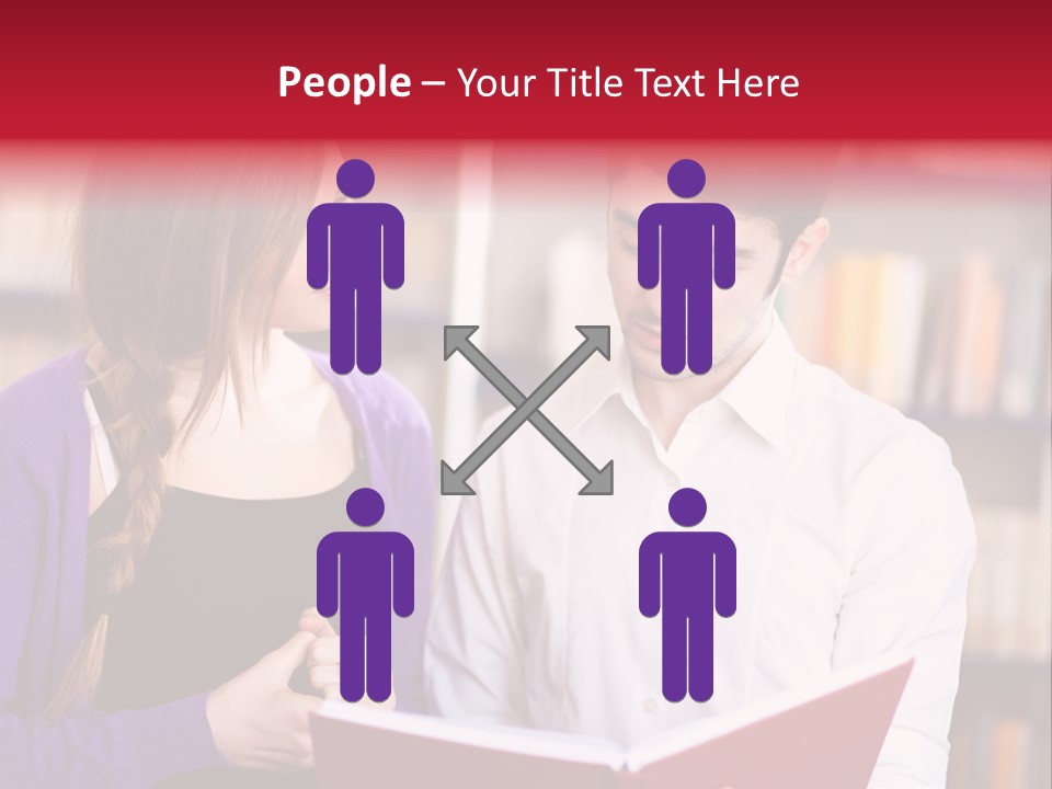 Knowledge Read Learning PowerPoint Template