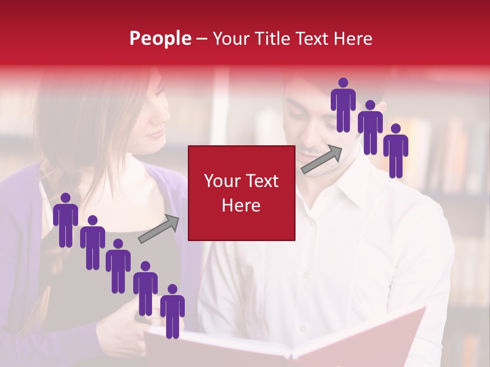 Knowledge Read Learning PowerPoint Template