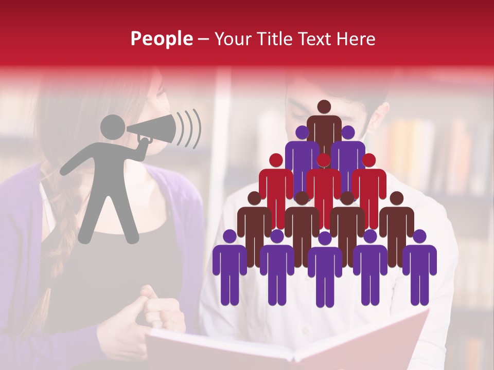 Knowledge Read Learning PowerPoint Template