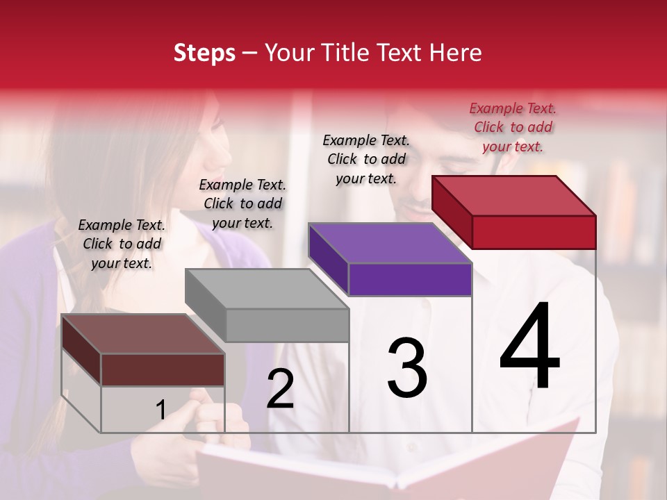 Knowledge Read Learning PowerPoint Template