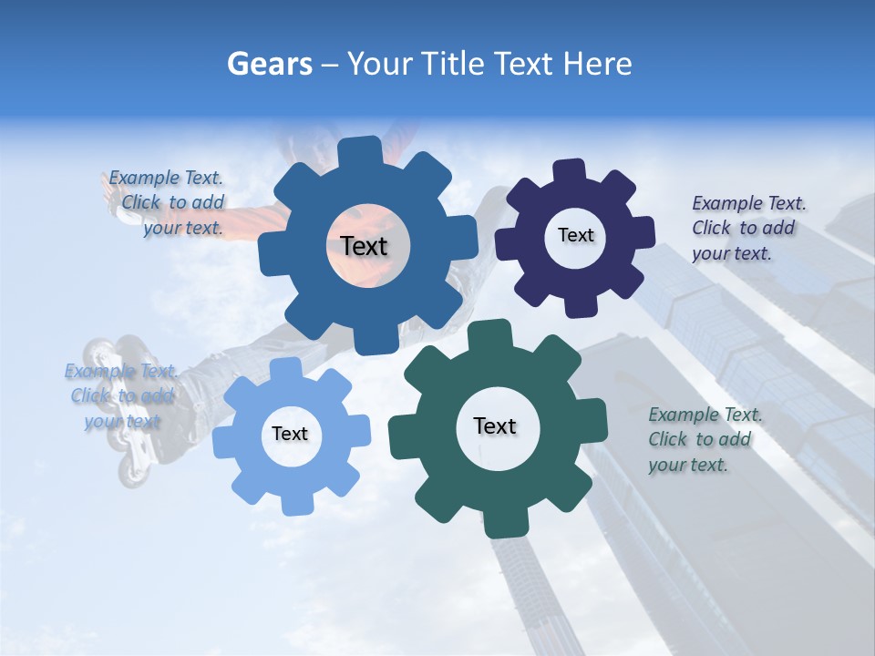 Performance Fun Fly PowerPoint Template