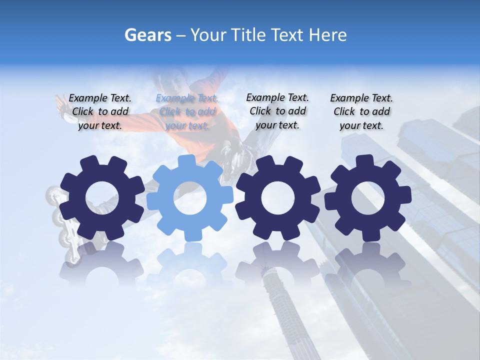 Performance Fun Fly PowerPoint Template