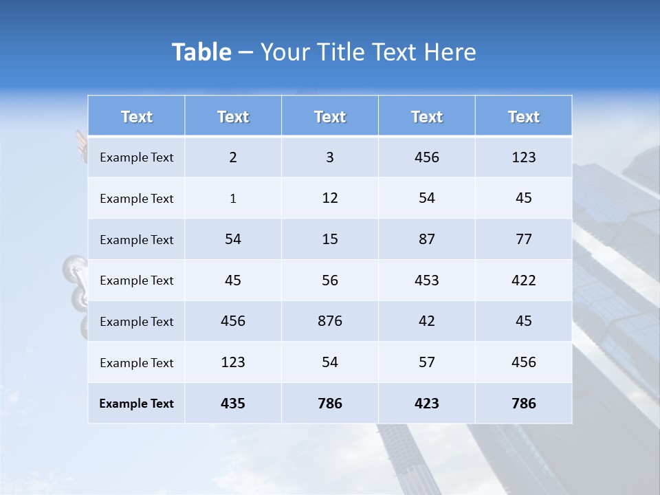 Performance Fun Fly PowerPoint Template