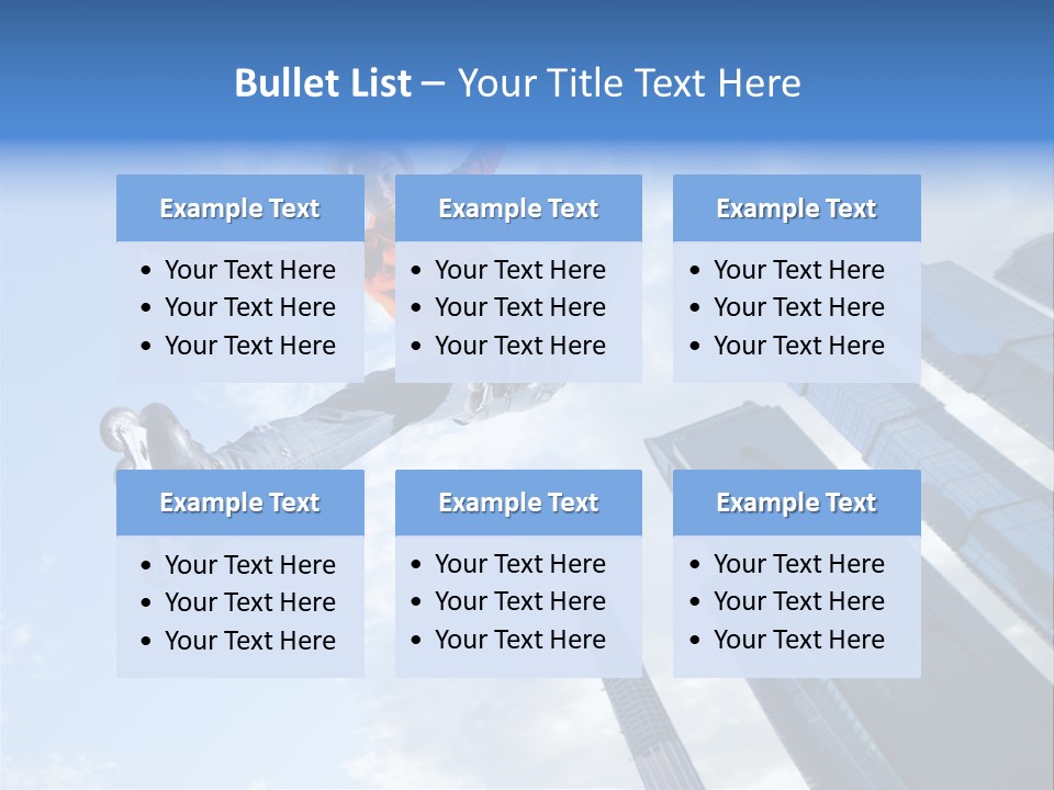 Performance Fun Fly PowerPoint Template