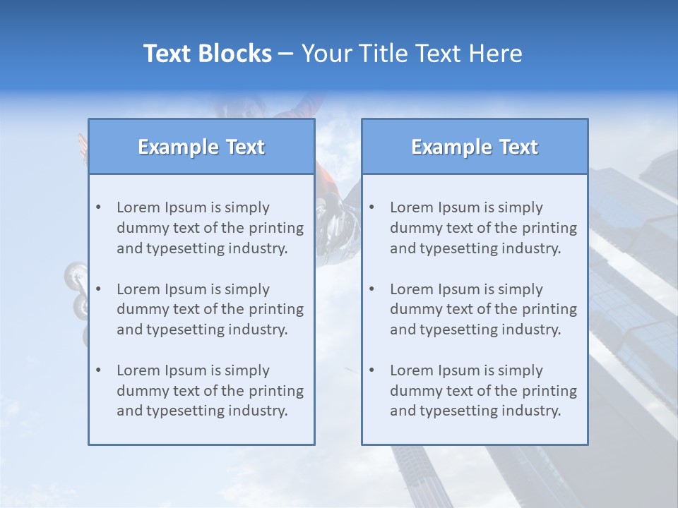 Performance Fun Fly PowerPoint Template