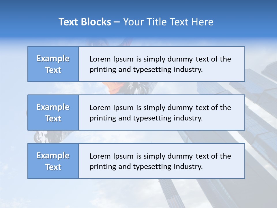 Performance Fun Fly PowerPoint Template