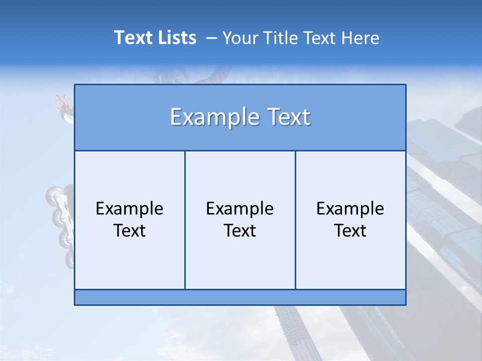 Performance Fun Fly PowerPoint Template