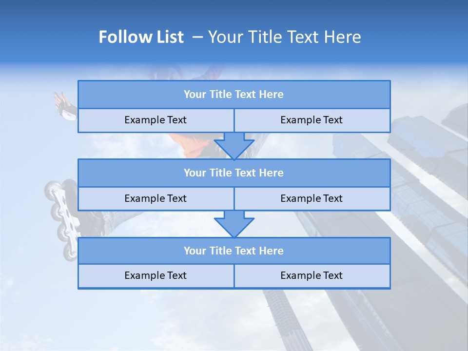 Performance Fun Fly PowerPoint Template