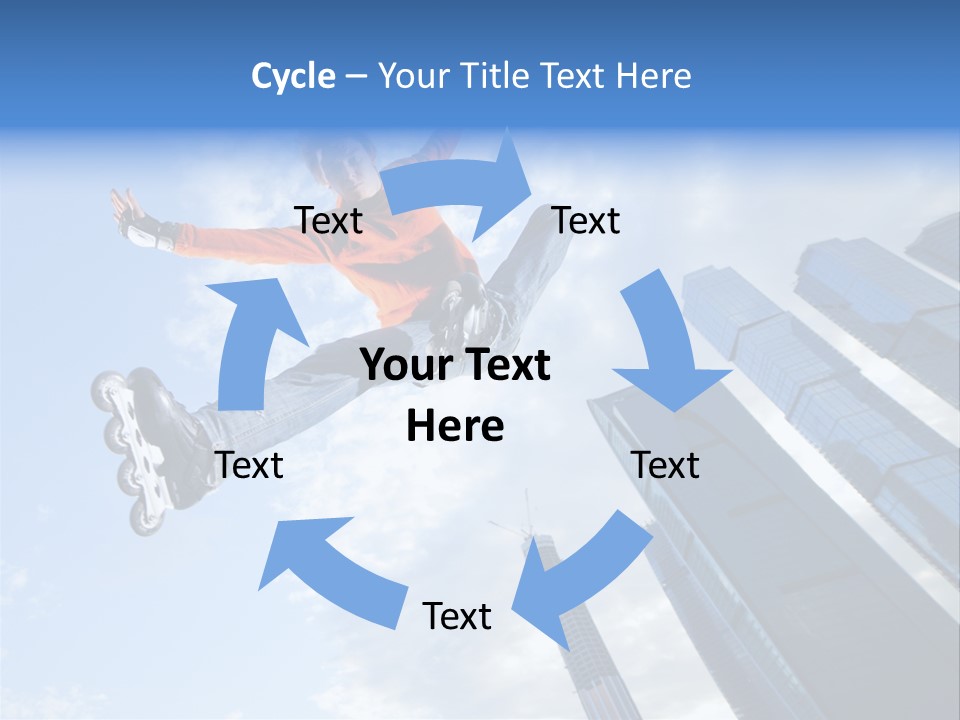 Performance Fun Fly PowerPoint Template