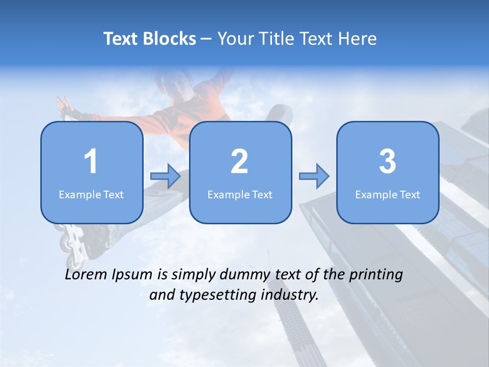 Performance Fun Fly PowerPoint Template