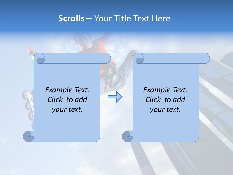 Performance Fun Fly PowerPoint Template